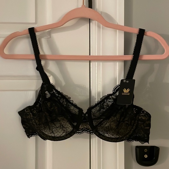 Black lace bra- 36B - Picture 2 of 5